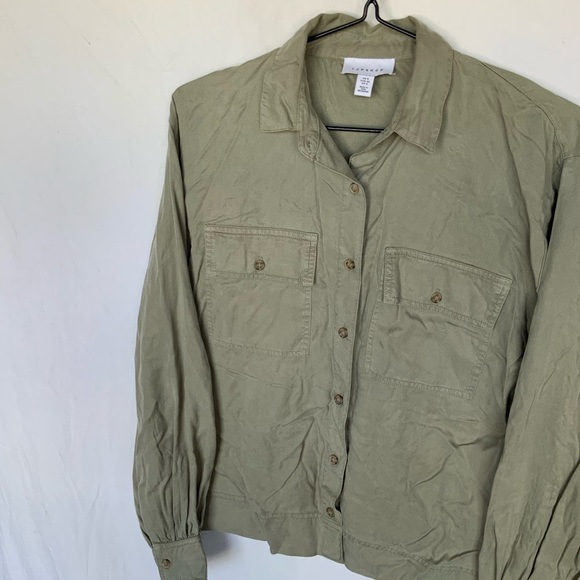 Topshop | utility style top - Picture 2 of 6